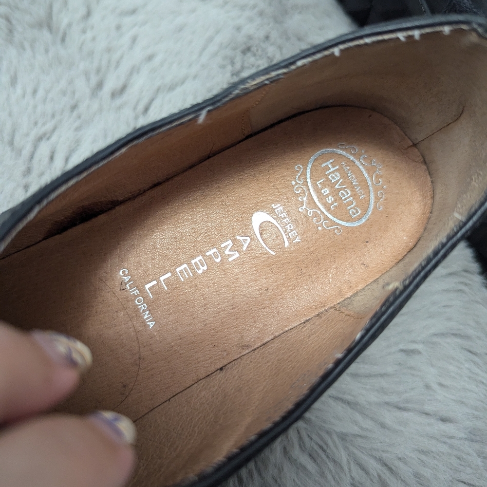 Black Platform Lace-Up Women's Shoes - Picture 5 of 8